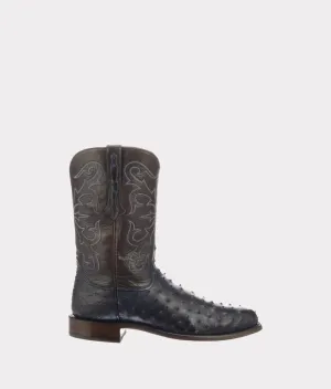 Hudson :: Navy   Chocolate