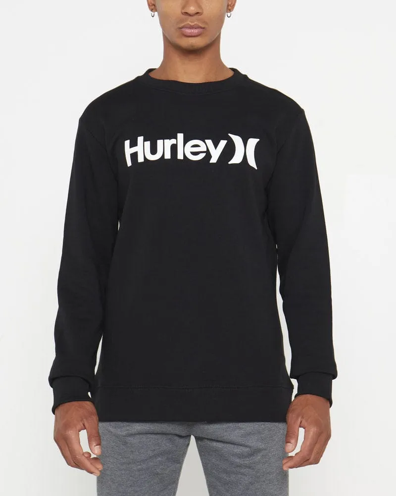 Hurley One & Only Crew Fleece Black