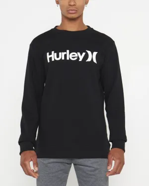 Hurley One & Only Crew Fleece Black