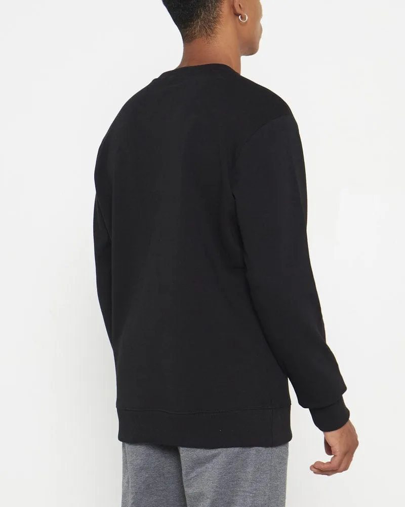 Hurley One & Only Crew Fleece Black