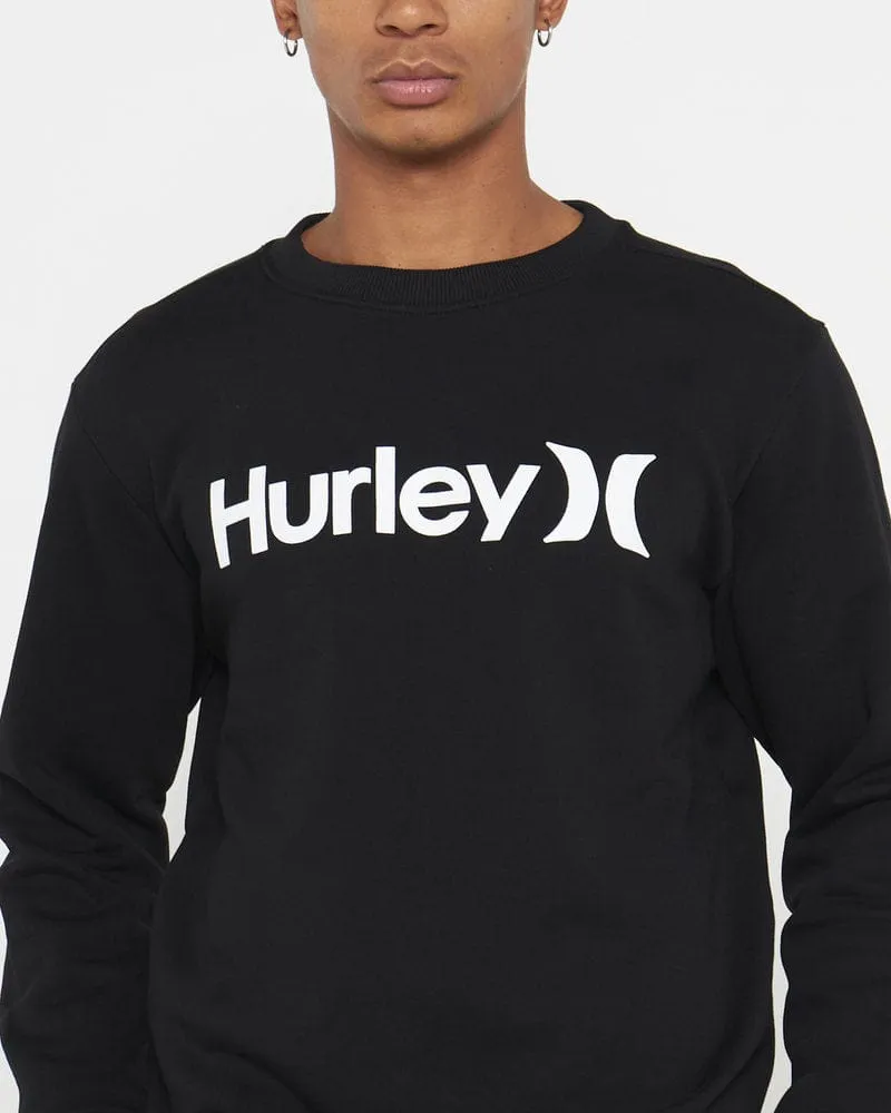 Hurley One & Only Crew Fleece Black