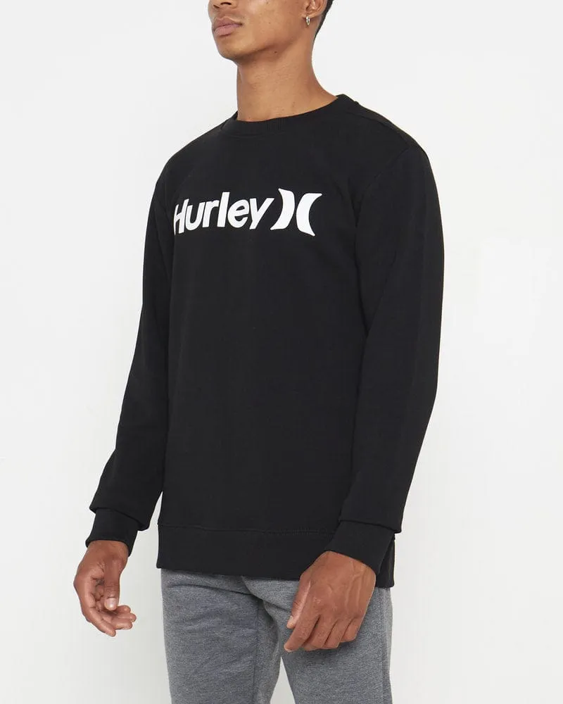 Hurley One & Only Crew Fleece Black