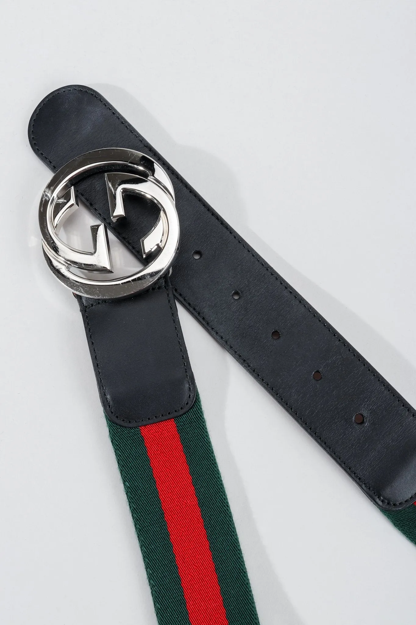 Interlocking Logo Web Belt