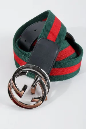 Interlocking Logo Web Belt