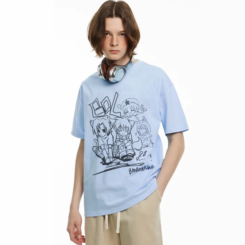 Japanese Cute Kids Printed T-shirt