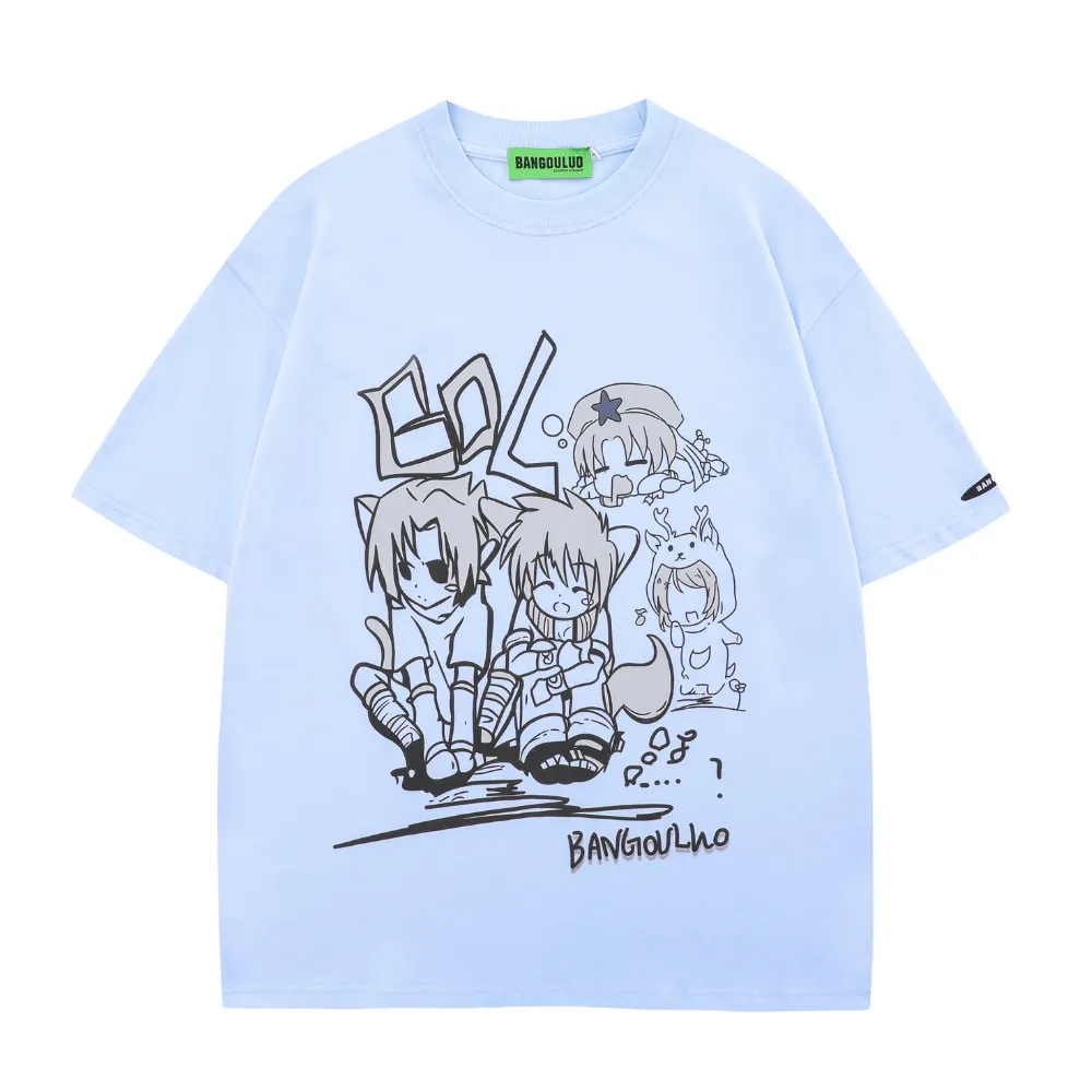 Japanese Cute Kids Printed T-shirt