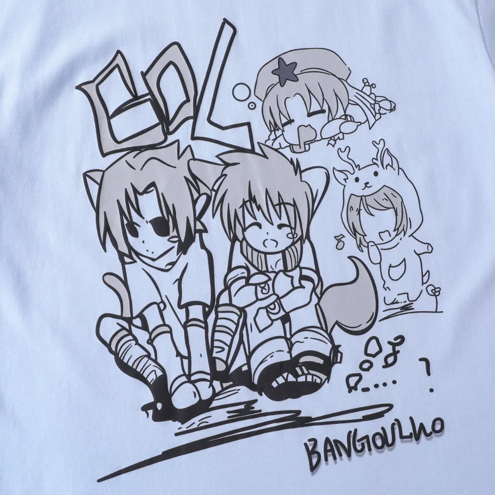 Japanese Cute Kids Printed T-shirt