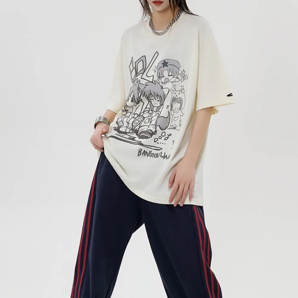Japanese Cute Kids Printed T-shirt