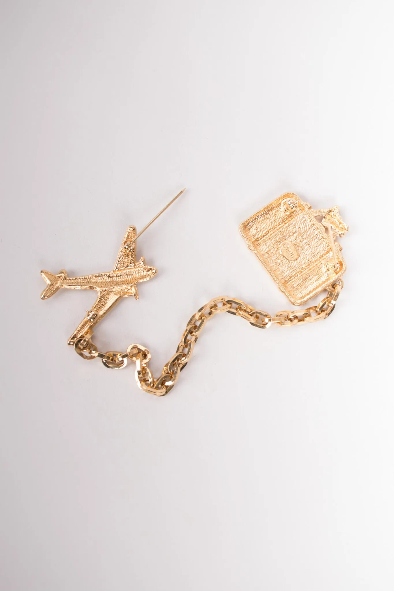 Jetsetter Chain Brooch
