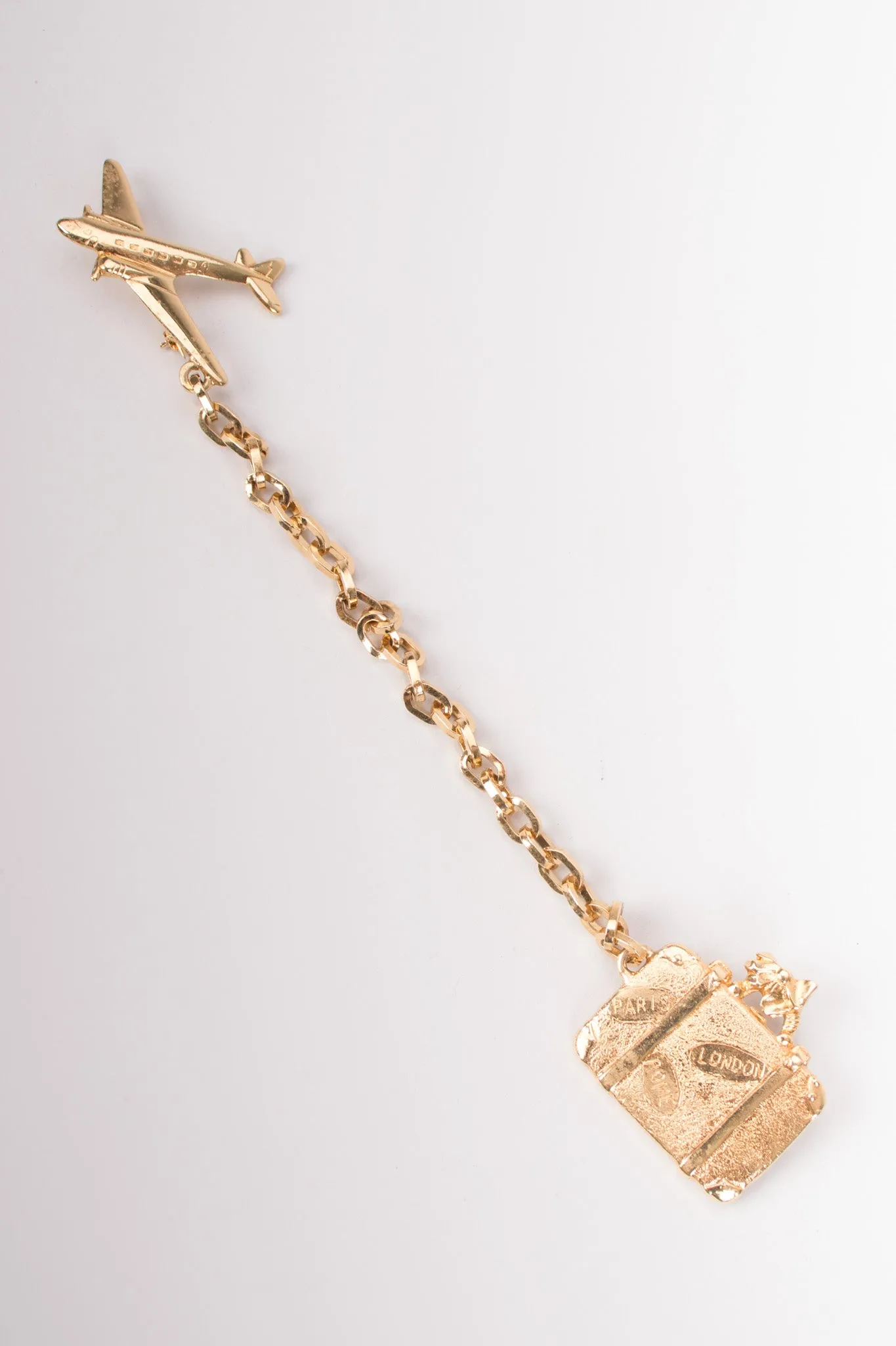 Jetsetter Chain Brooch