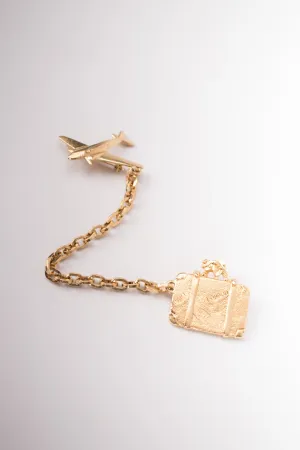 Jetsetter Chain Brooch