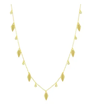 Kite and Dew Drop Necklace
