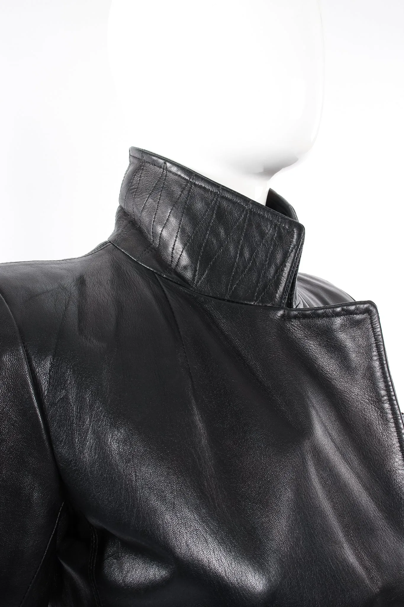 Lambskin Leather Blazer