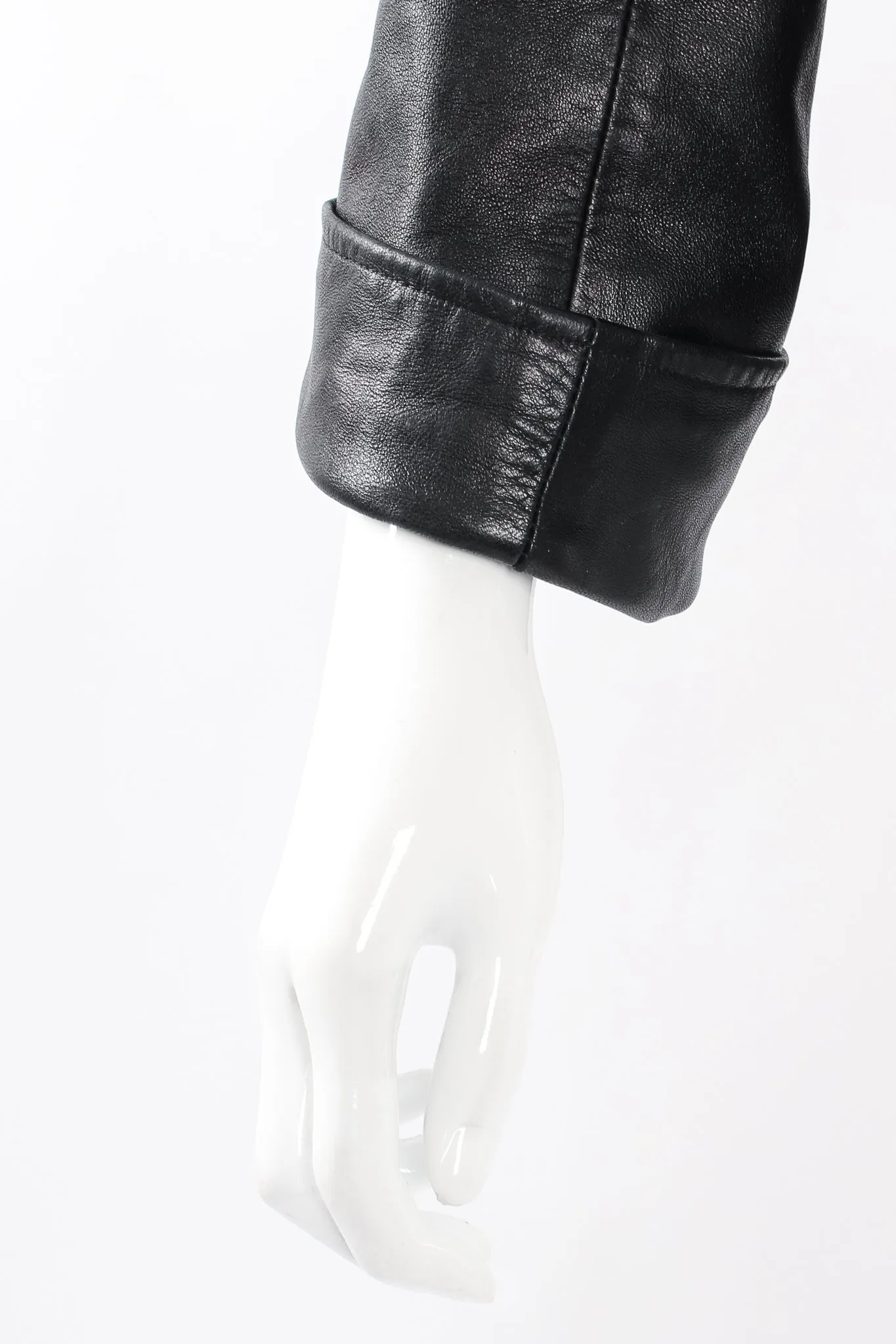 Lambskin Leather Blazer