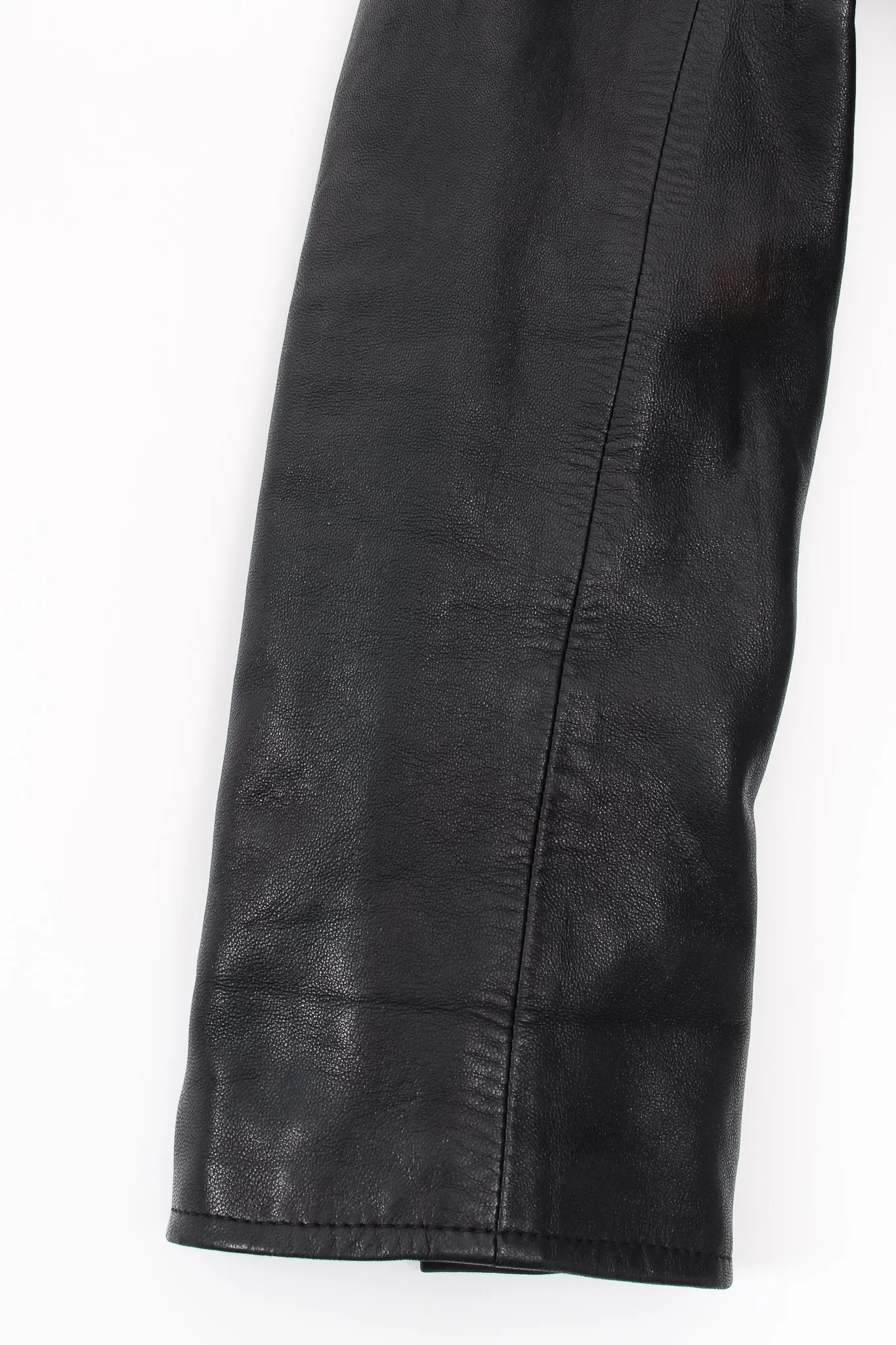 Lambskin Leather Blazer