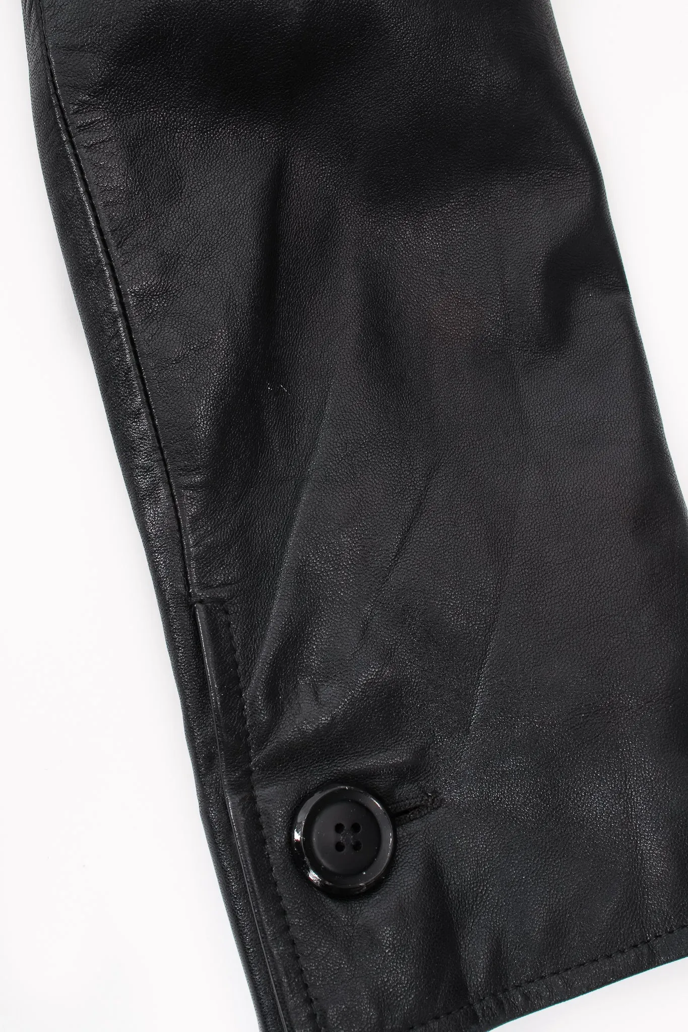Lambskin Leather Blazer