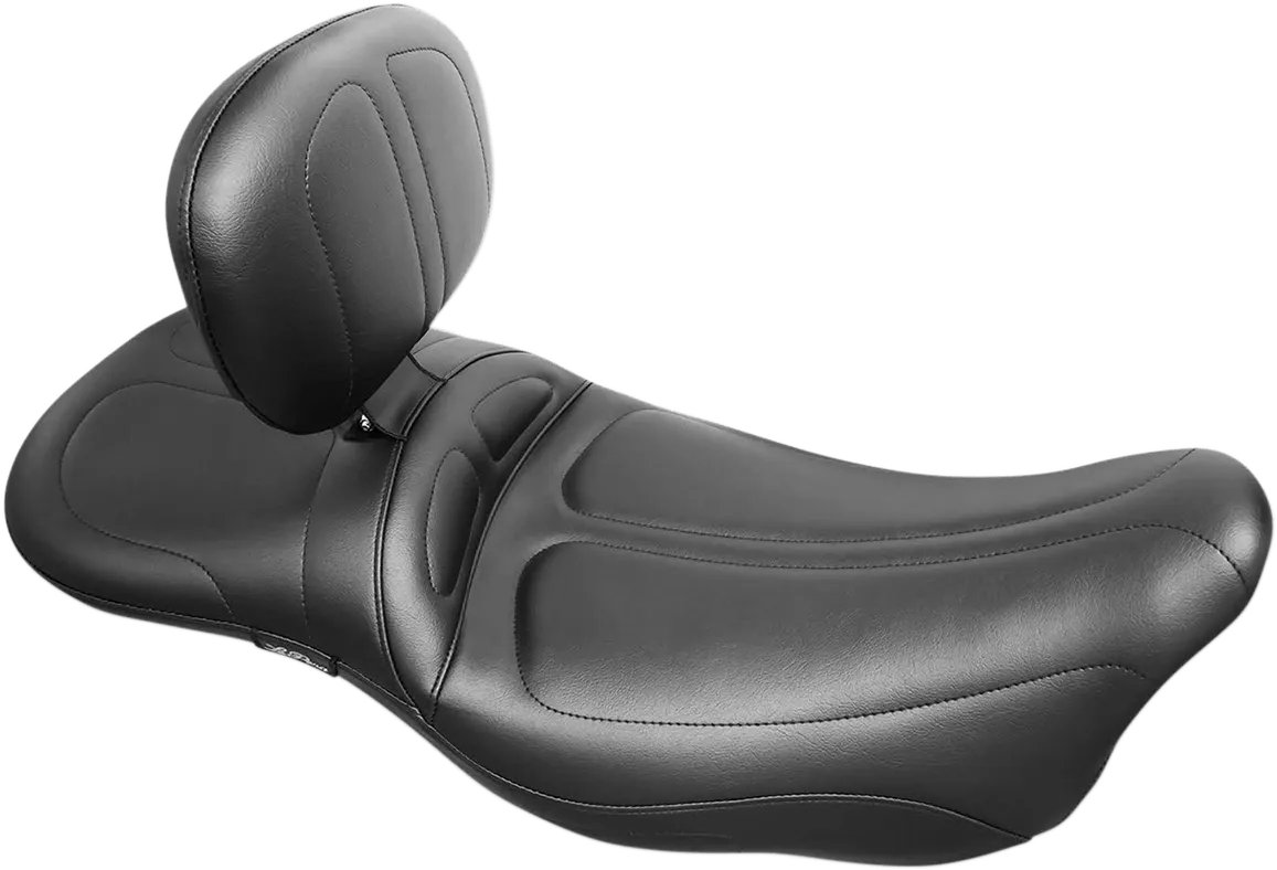 Le Pera LK-957DLTBR Maverick DLT Seat with Backrest - Black Stitch