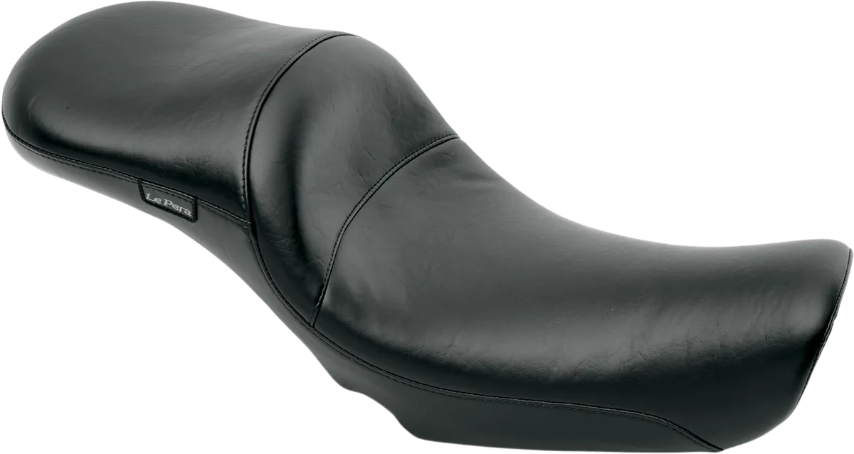 Le Pera LK-957DLTBR Maverick DLT Seat with Backrest - Black Stitch