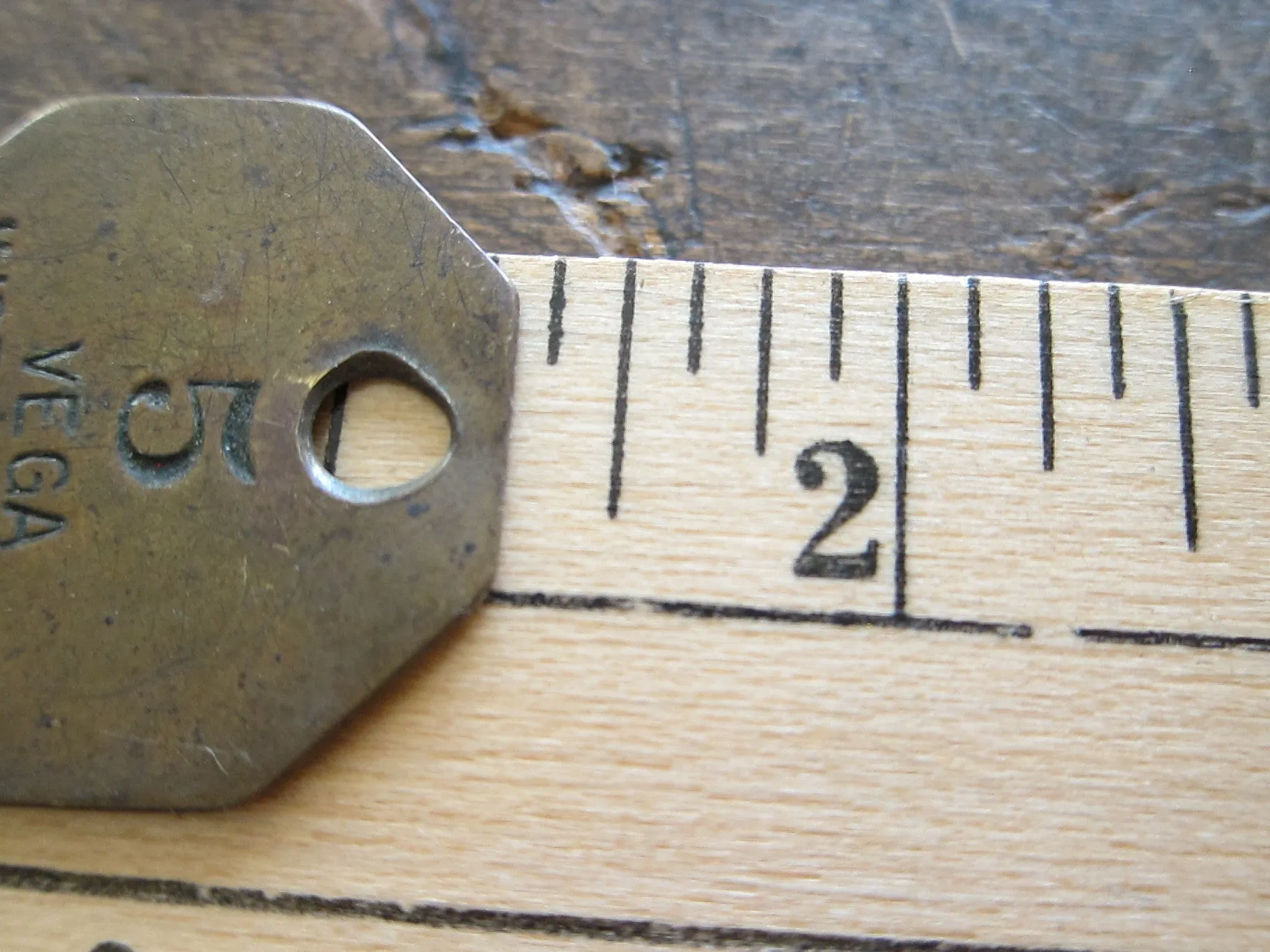 Lockheed Brass Aviation Vega Work Token