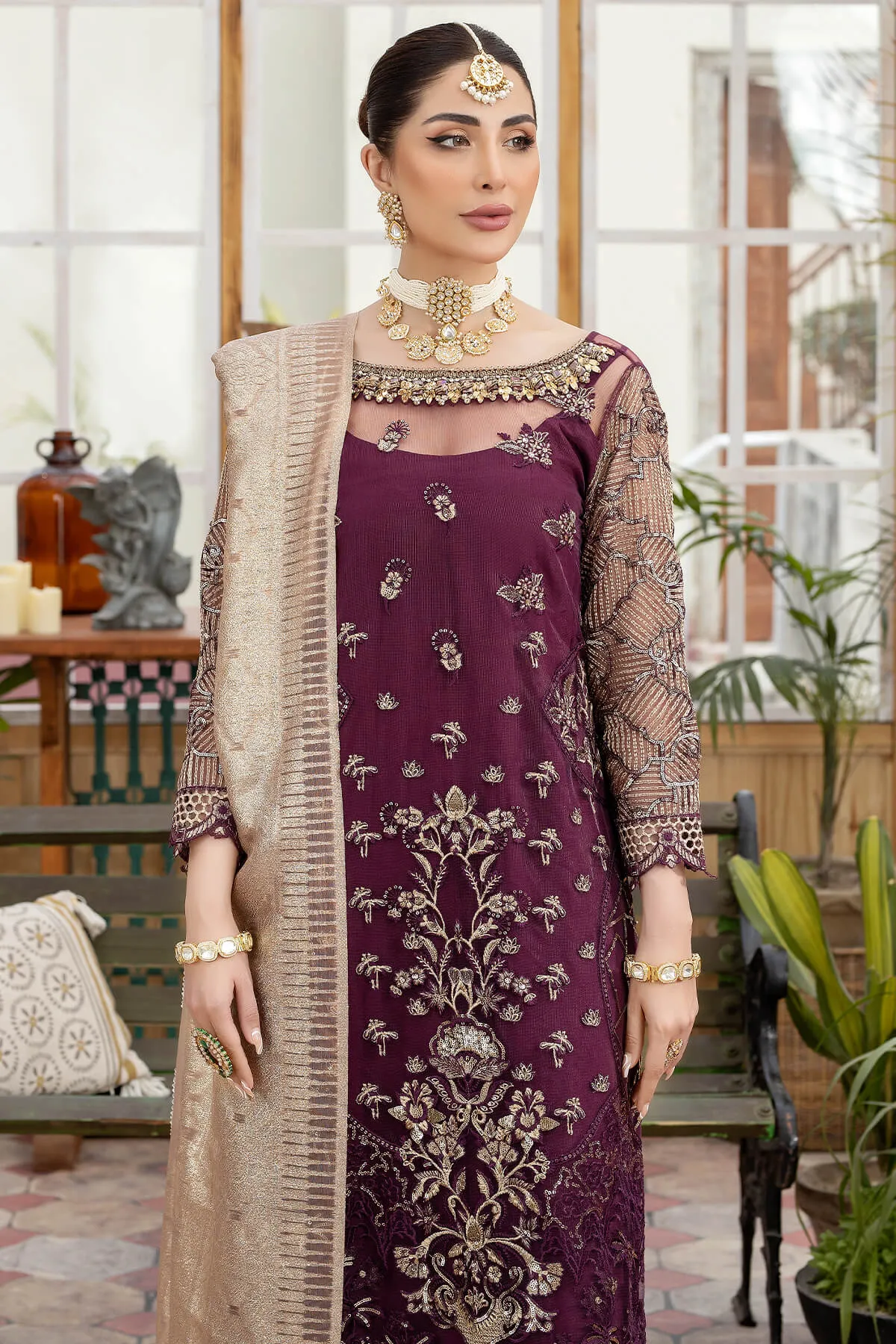 Luxury Salwar Kameez Trouser Womens Embellished Pakistani Party Dress
