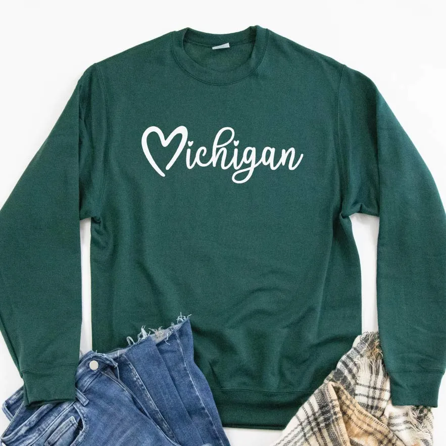Michigan Love Sweatshirt