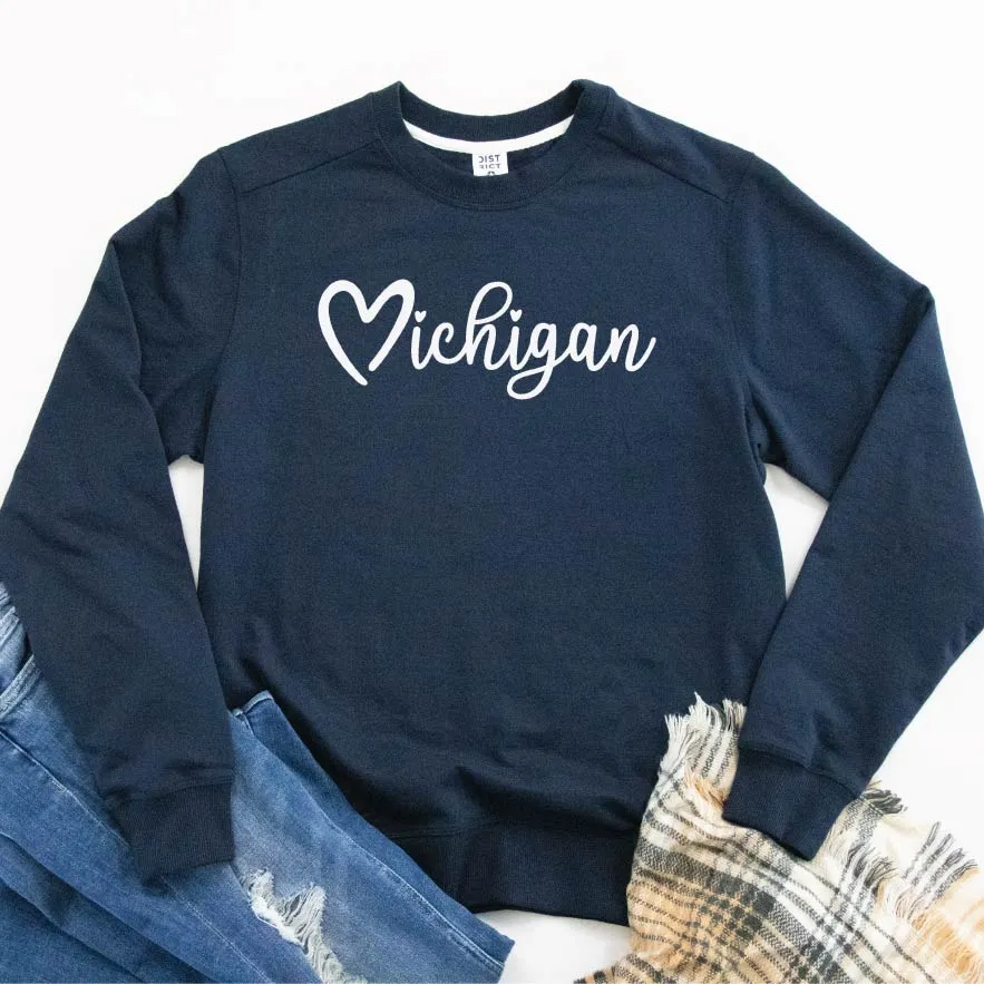 Michigan Love Sweatshirt