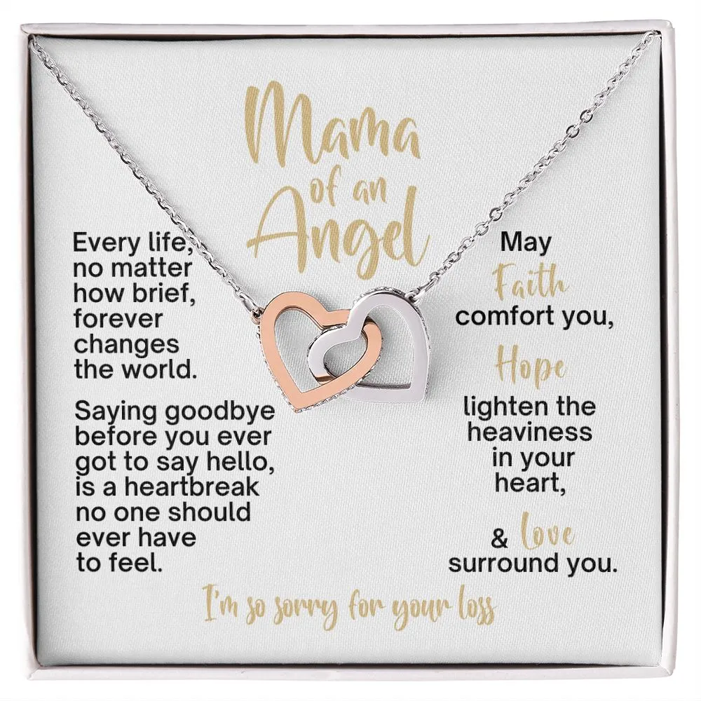 Miscarriage Gift, Infant Loss Memorial Keepsake, Stillborn Baby Necklace