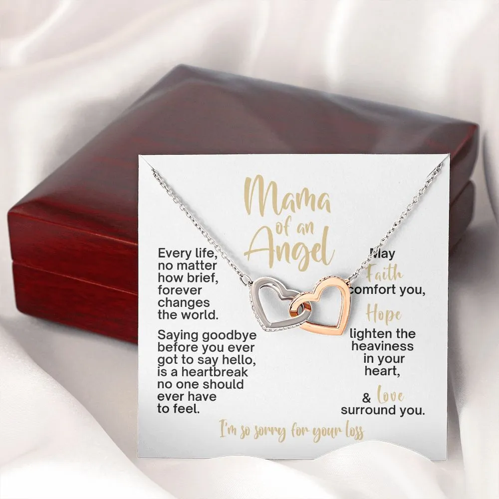Miscarriage Gift, Infant Loss Memorial Keepsake, Stillborn Baby Necklace