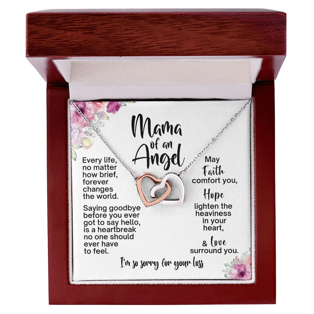 Miscarriage Gift, Infant Loss Memorial Keepsake, Stillborn Baby Necklace