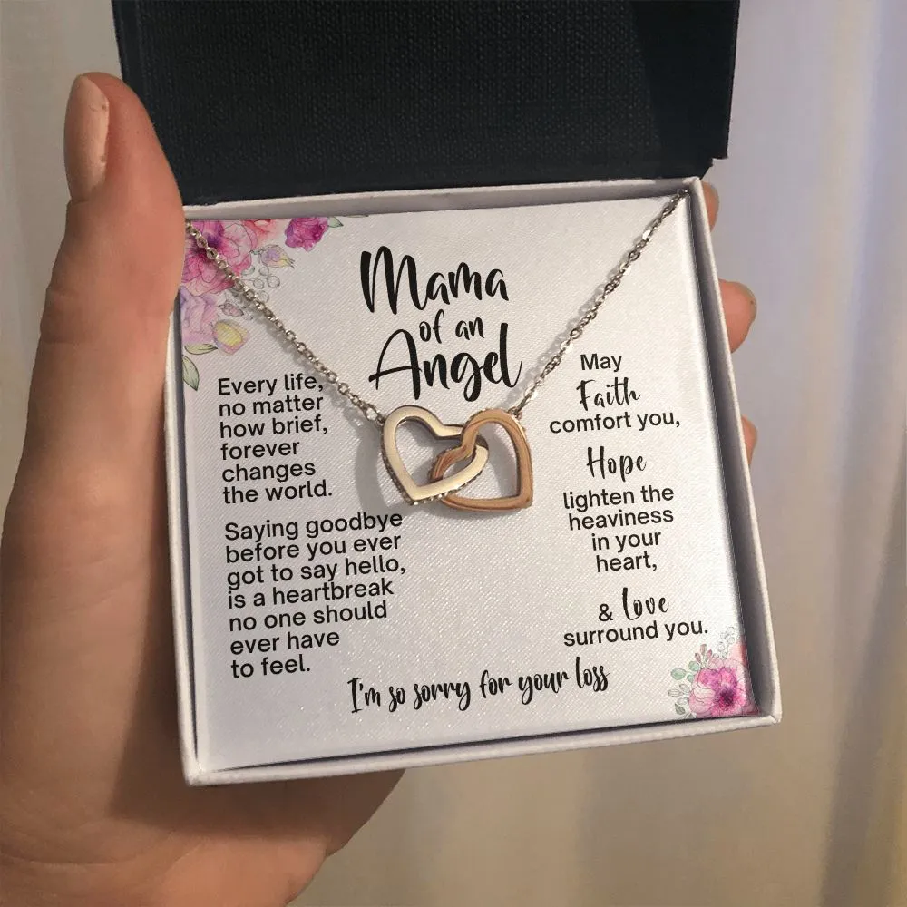 Miscarriage Gift, Infant Loss Memorial Keepsake, Stillborn Baby Necklace
