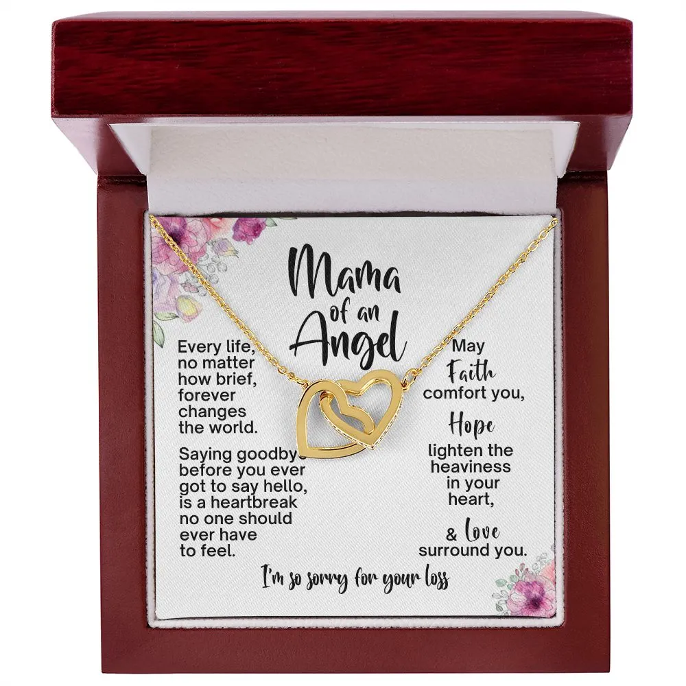 Miscarriage Gift, Infant Loss Memorial Keepsake, Stillborn Baby Necklace