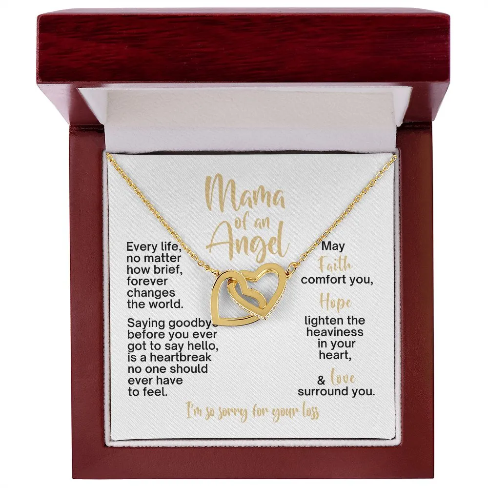 Miscarriage Gift, Infant Loss Memorial Keepsake, Stillborn Baby Necklace
