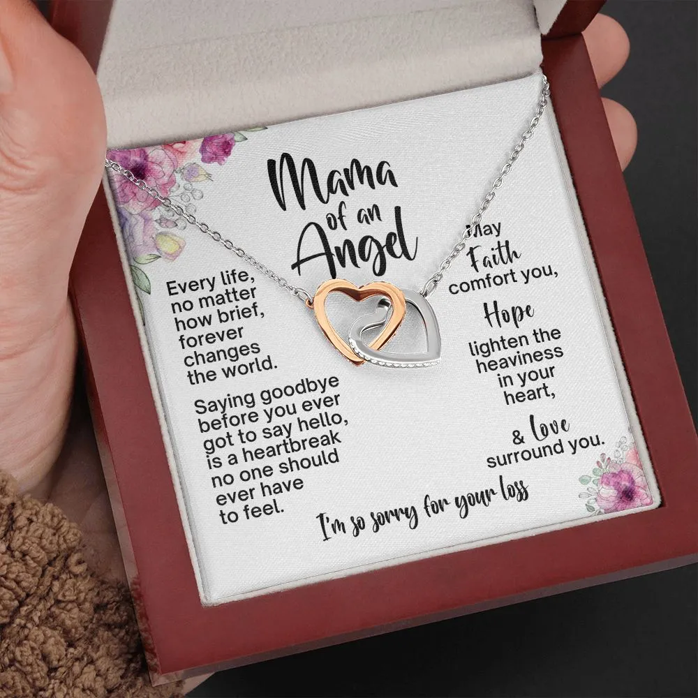 Miscarriage Gift, Infant Loss Memorial Keepsake, Stillborn Baby Necklace