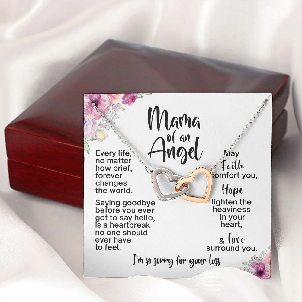 Miscarriage Gift, Infant Loss Memorial Keepsake, Stillborn Baby Necklace