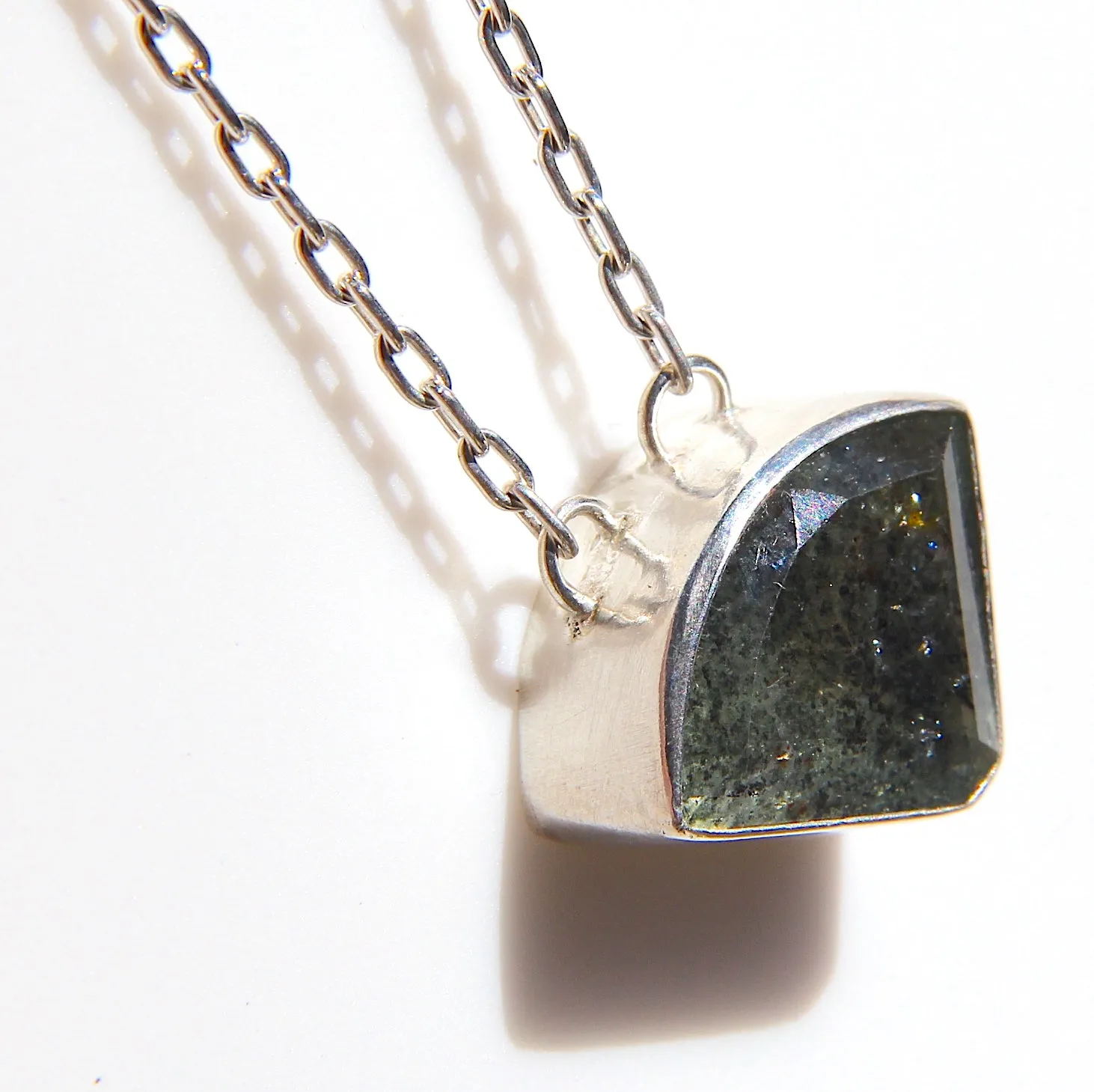 Moss Aquamarine necklace