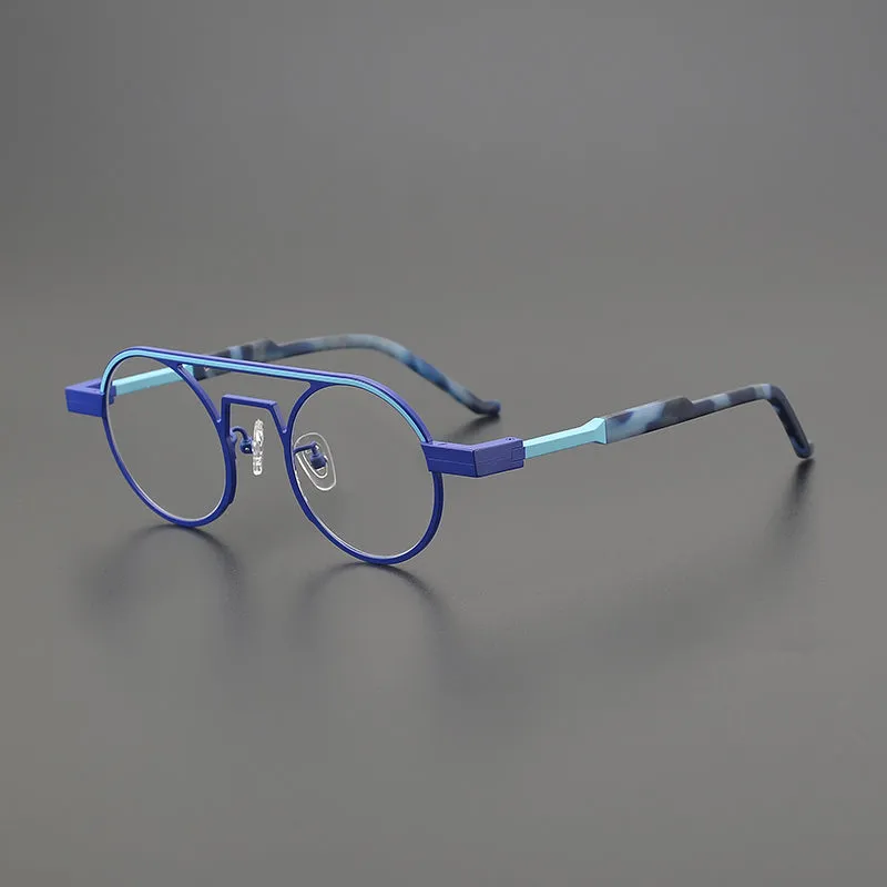 Naldo Pilot Titanium Glasses Frame