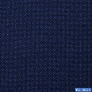Navy Blue with Sapphire Blue Dots Print Vest