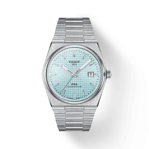 Original Tissot PRX POWERMATIC 80 Automatic Watch | Ice Blue