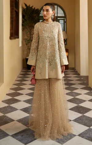 Pakistani Wedding Dress in Shirt and Sharara Style