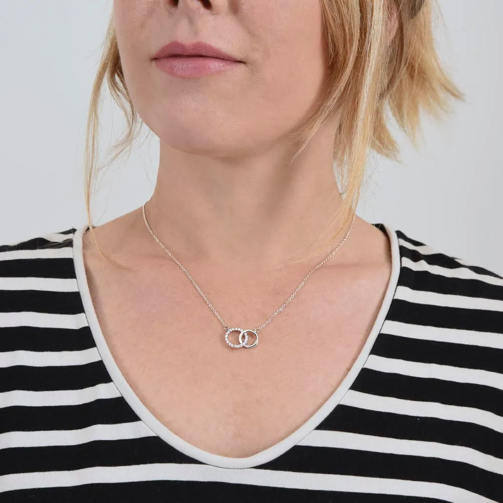Pansexual Striped message card necklace gift