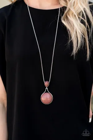 Paparazzi - Desert Pools - Brown Necklace