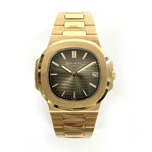 Patek Philippe Nautilus 5711/1R-001 Brown Dial Sep 2017