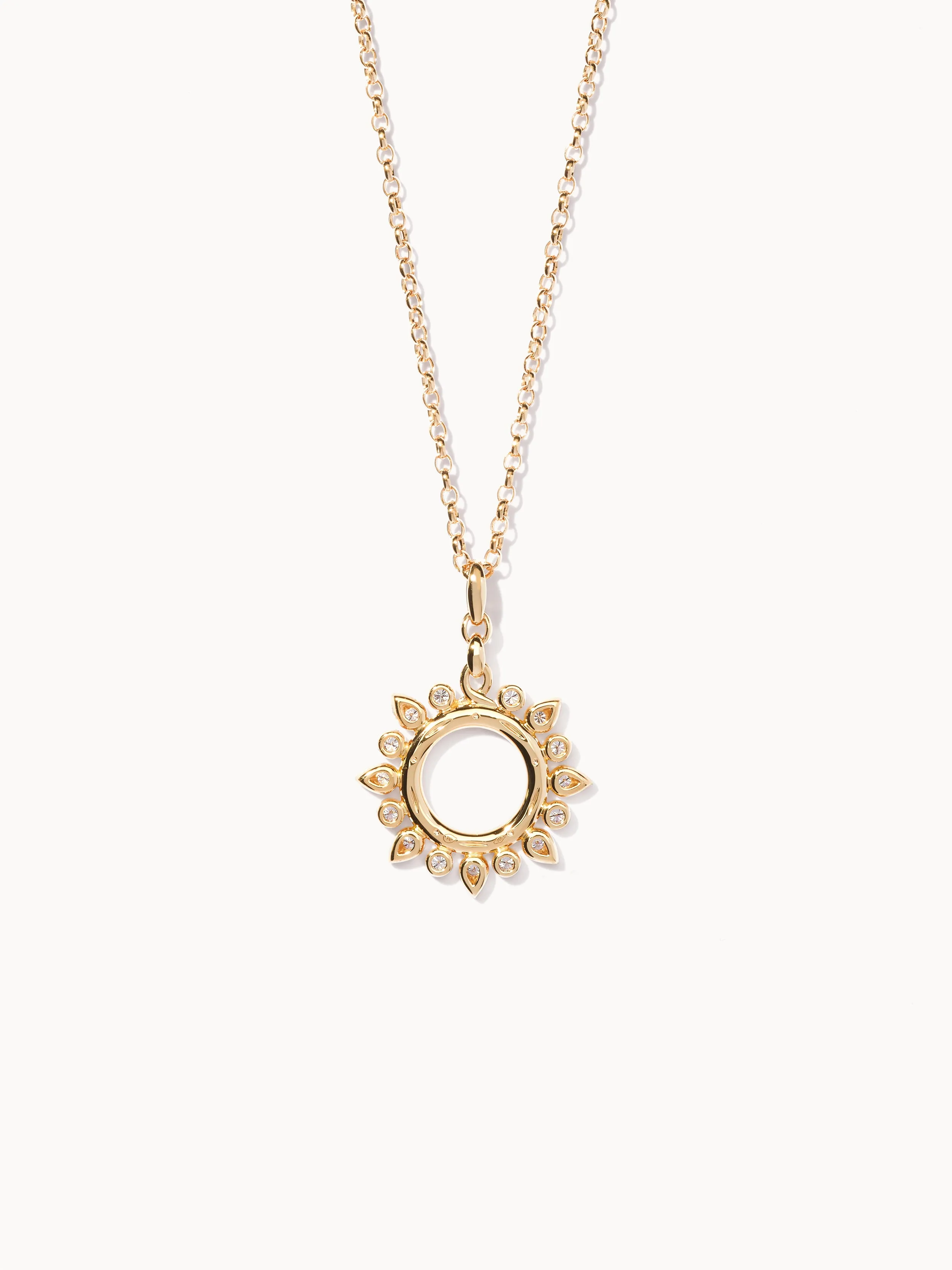 Pendant GYPSY 'Classic' Sun with Diamonds
