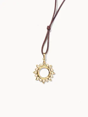Pendant GYPSY 'Classic' Sun with Diamonds