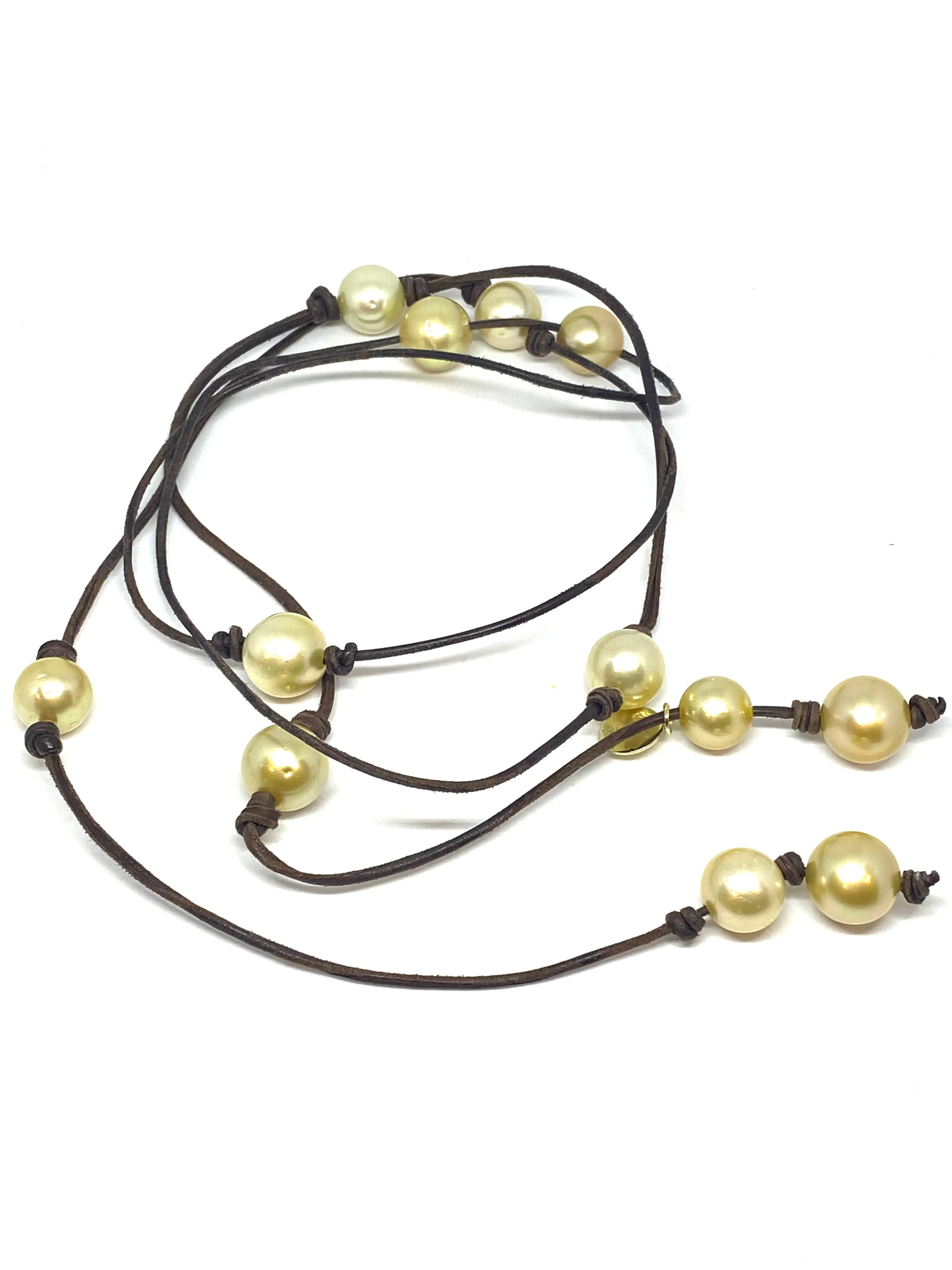 Perle by Lola Gold south Sea Pearl Lariat