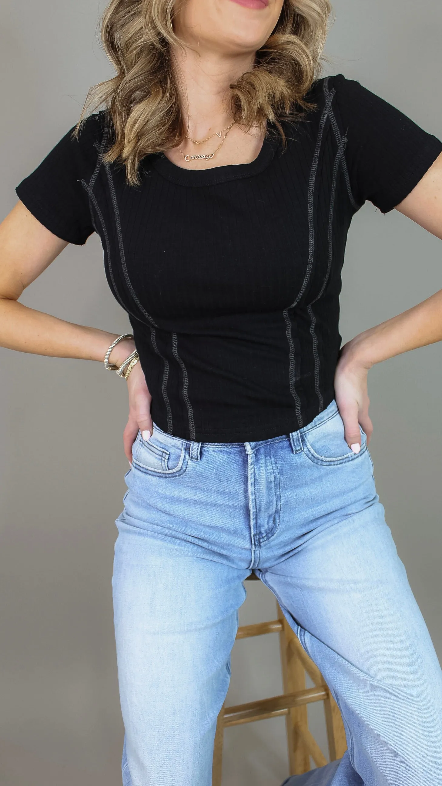 Phillips Top- Black
