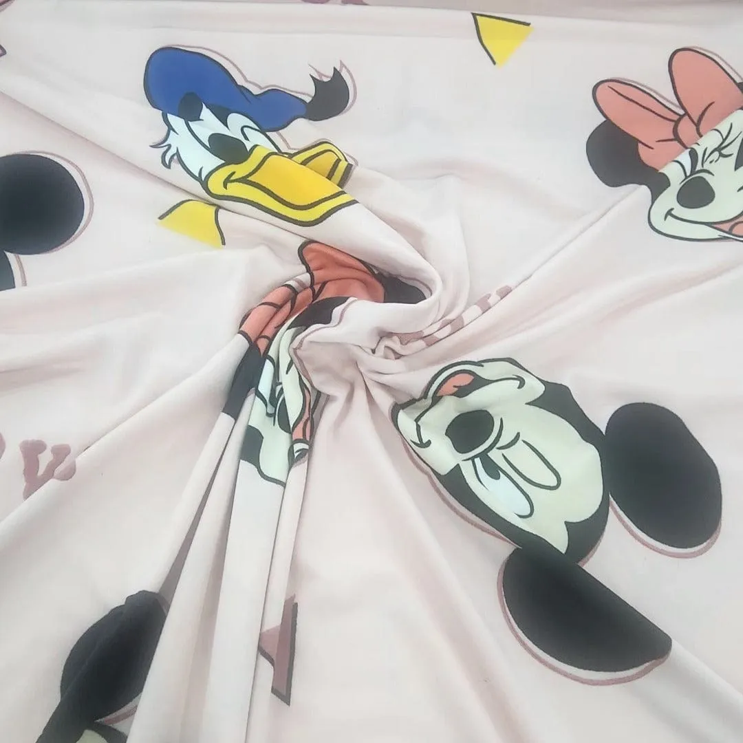 Printed Dty Fabric 160cm Disney