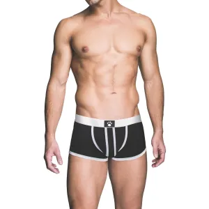 Prowler Red Ass-Less Trunk White with Backless Design