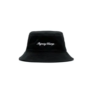 Reigning Champ Woven Script Series Bucket Hat Black RC-7377-BLK