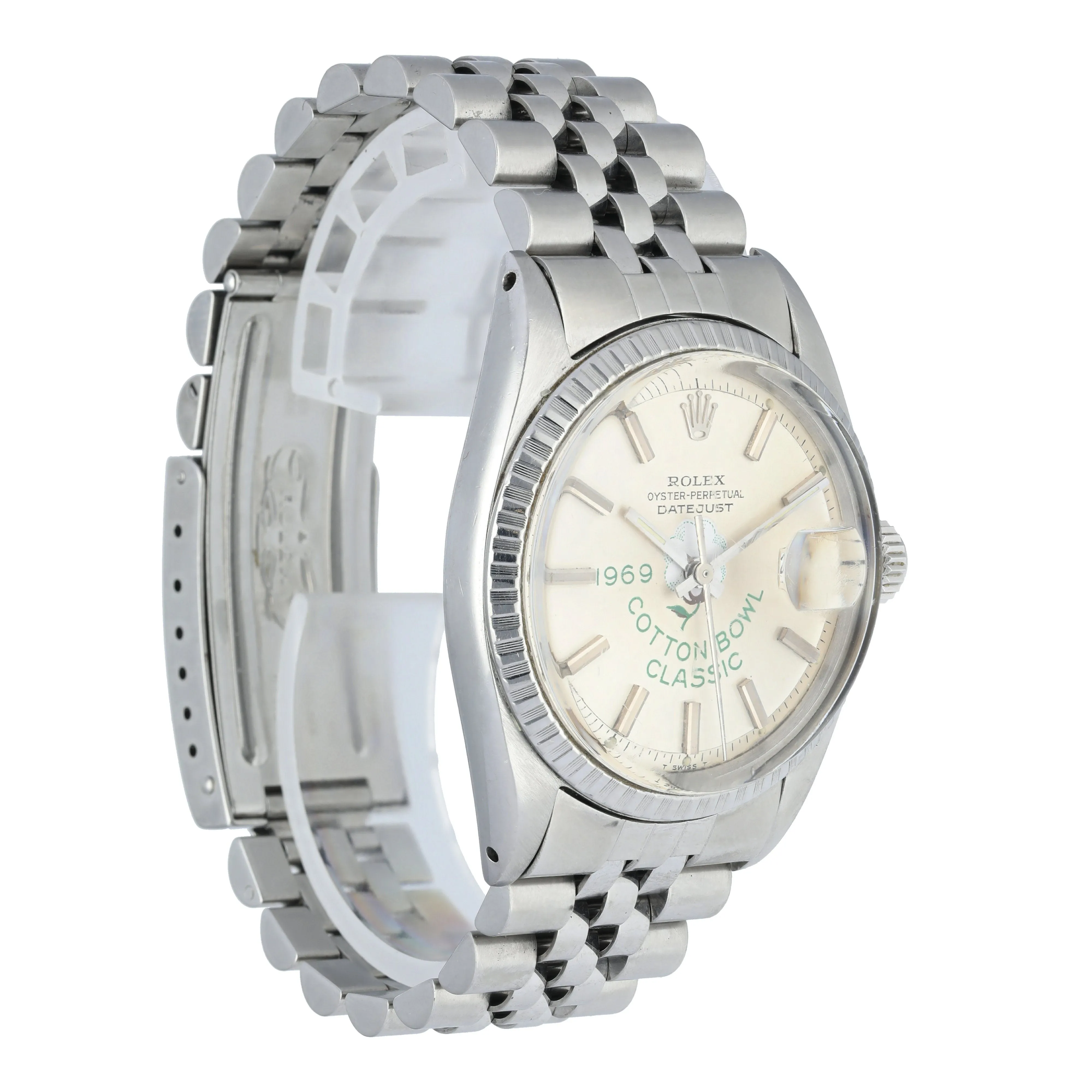 Rolex Datejust 1603  Cotton Bowl Classic 1969 Men's Watch With booklet
